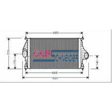 1570501 KUHLER SCHNEIDER Интеркулер