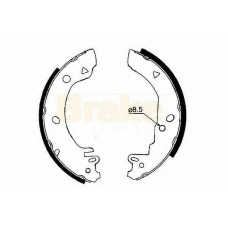 SH1280 BRAKE ENGINEERING Комплект тормозных колодок