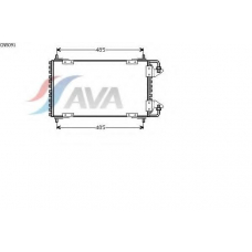 CN5091 AVA Конденсатор, кондиционер