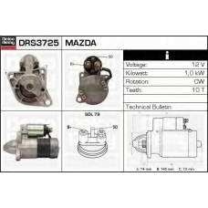 DRS3725 DELCO REMY Стартер