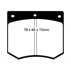 DP2291 EBC Brakes Колодки тормозные