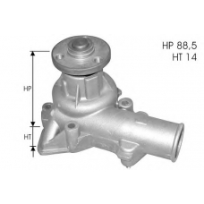 60140 SPIDAN Водяной насос