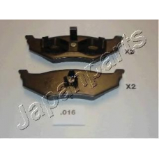 PP-016AF JAPANPARTS Комплект тормозных колодок, дисковый тормоз