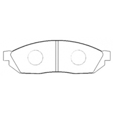 PN-9124 JNBK Колодки тормозные