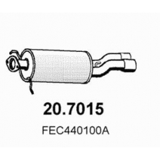 20.7015 ASSO Глушитель выхлопных газов конечный