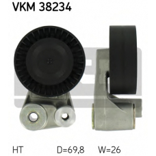 VKM 38234 SKF Натяжной ролик, поликлиновой  ремень