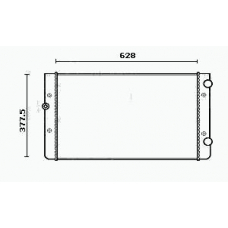 RM0316 EQUAL QUALITY Радиатор, охлаждение двигателя