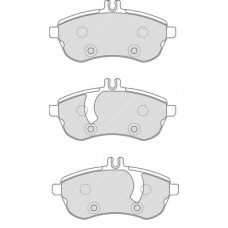 FSL1978 FERODO Комплект тормозных колодок, дисковый тормоз