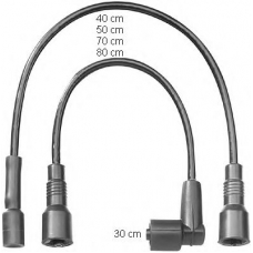 0300891382 BERU Комплект проводов зажигания