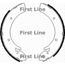 FBS528 FIRST LINE Комплект тормозных колодок
