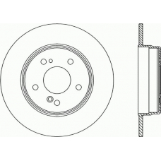 BDR1317.10 OPEN PARTS Тормозной диск