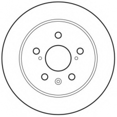 562801BC BENDIX Тормозной диск