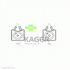 31-1229 KAGER Масляный радиатор, двигательное масло