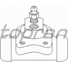 200 896 TOPRAN Колесный тормозной цилиндр