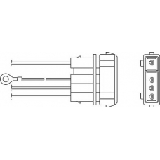 OZH009 BERU Лямбда-зонд
