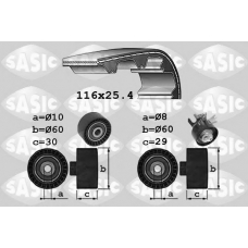 1750034 SASIC Комплект ремня ГРМ