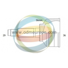 12-060110 ODM-MULTIPARTS Шарнирный комплект, приводной вал