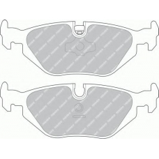 FDB850 FERODO Комплект тормозных колодок, дисковый тормоз