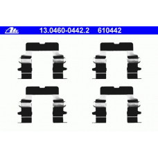 13.0460-0442.2 ATE Комплектующие, колодки дискового тормоза