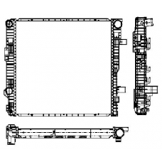 2203873 BEHR Radiator