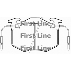 FBP1622 FIRST LINE Комплект тормозных колодок, дисковый тормоз