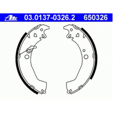 03.0137-0326.2 ATE Комплект тормозных колодок