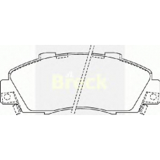 21651 00 C BRECK Комплект тормозных колодок, дисковый тормоз