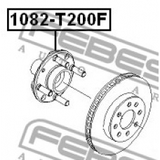 1082-T200F FEBEST Ступица колеса