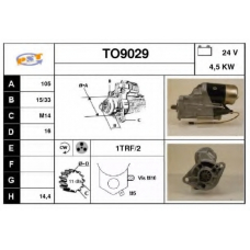 TO9029 SNRA Стартер