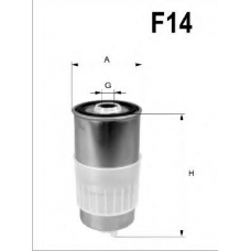 WF8163 QUINTON HAZELL Фильтр топливный