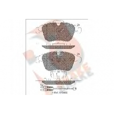 RB1886-203 R BRAKE Комплект тормозных колодок, дисковый тормоз