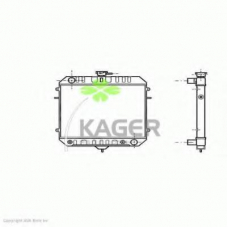 31-3022 KAGER Радиатор, охлаждение двигателя
