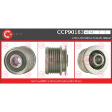 CCP90183AS CASCO Ременный шкив, генератор