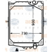 8MK 376 726-551 HELLA Радиатор, охлаждение двигателя