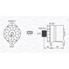 063532630010 MAGNETI MARELLI Генератор