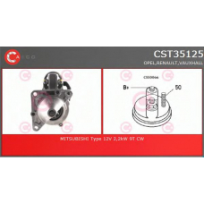 CST35125AS CASCO Стартер