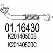 01.16430 MTS Труба выхлопного газа