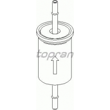 301 655 TOPRAN Топливный фильтр