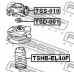 TSHB-EL40F FEBEST Защитный колпак / пыльник, амортизатор