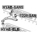 HYAB-SANS FEBEST Подвеска, рычаг независимой подвески колеса