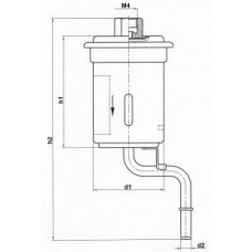 KL 247 KNECHT Топливный фильтр