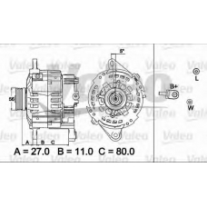 437480 VALEO Генератор