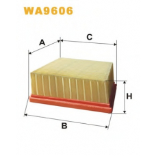 WA9606 WIX Воздушный фильтр