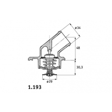 1.193.92.344 BEHR Integraltherm. mit dichtung