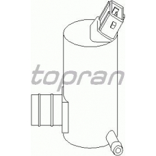 300 634 TOPRAN Водяной насос, система очистки окон