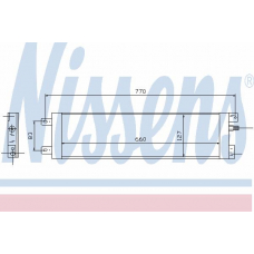 94558 NISSENS Конденсатор, кондиционер