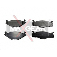 19-0584 MAXGEAR Комплект тормозных колодок, дисковый тормоз