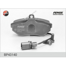 BP43140 FENOX Комплект тормозных колодок, дисковый тормоз