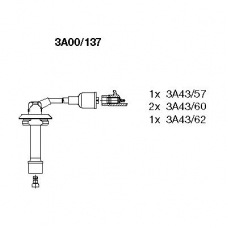 3A00/137 BREMI Комплект проводов зажигания