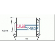 1301601 KUHLER SCHNEIDER Радиатор, охлаждение двигател